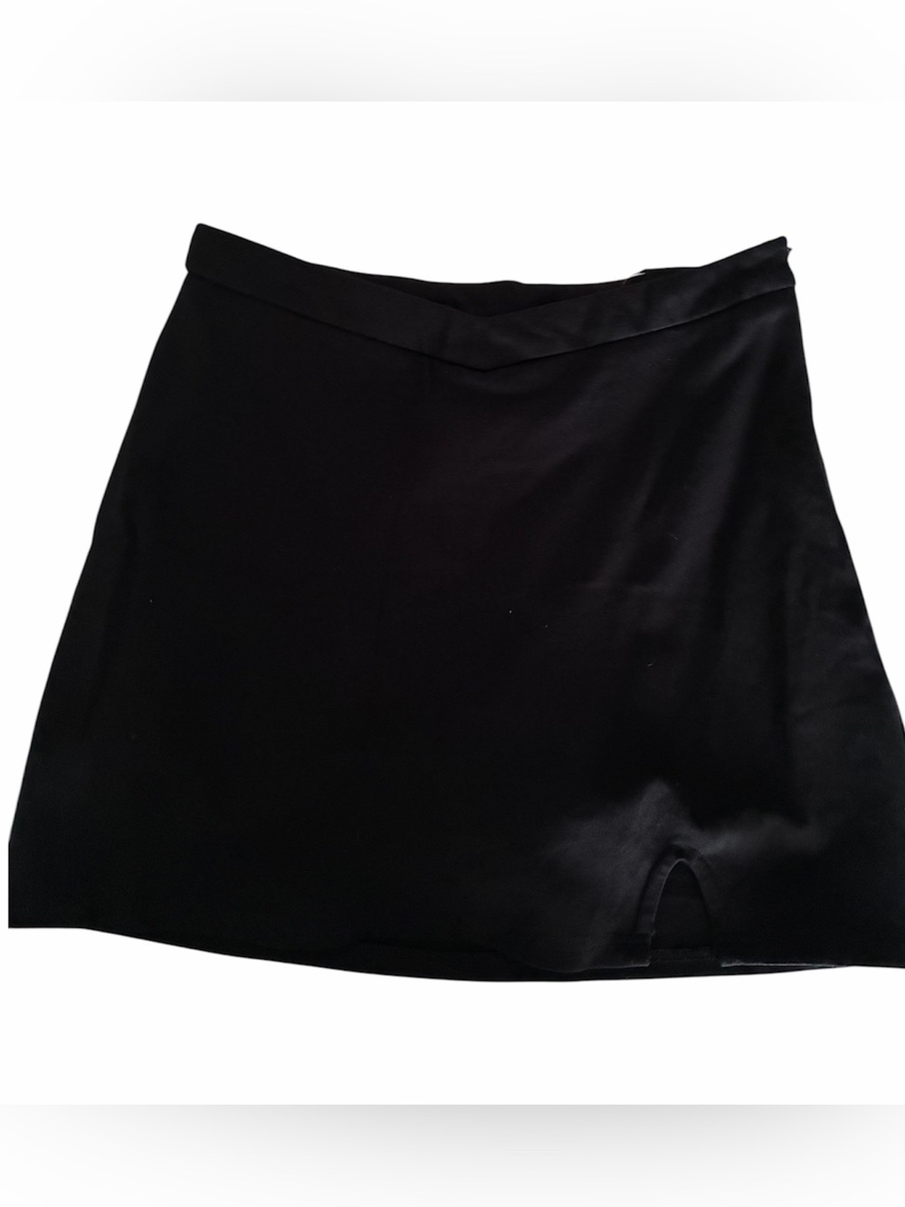 Princess Polly Black Skort with Subtle Front Slit Sz 10